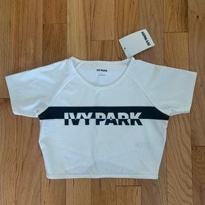 Ivy Park White Crop Top